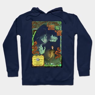 Strange Case of Doctor Jekyll and Mister Hyde Navy Blue Poster Hoodie